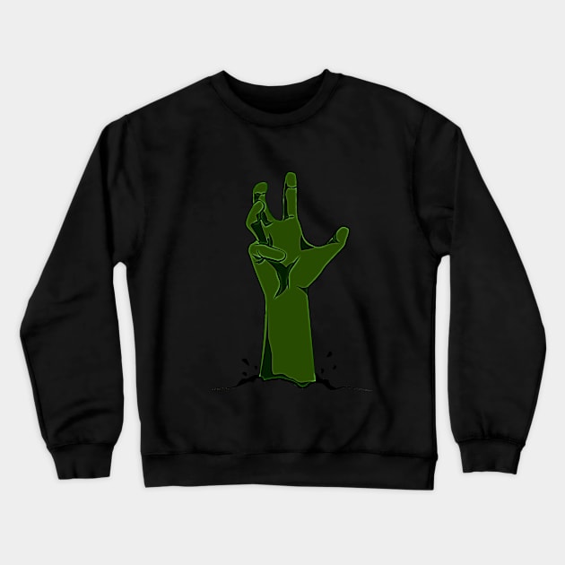 Hand Coming Out of The Ground Crewneck Sweatshirt by My_Store